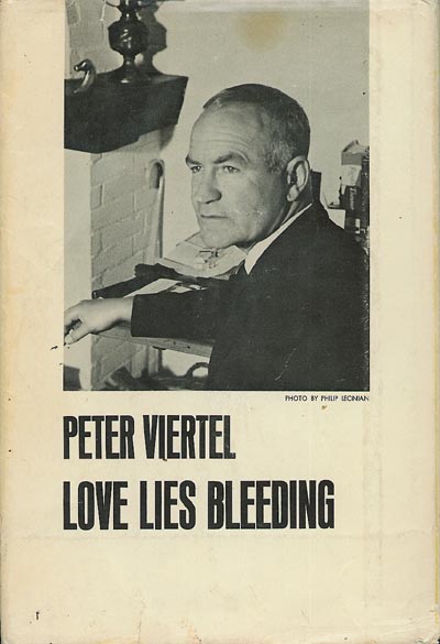 Love Lies Bleeding AUthor Peter VIertel